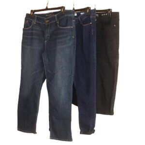 Lot of 3 Chicos Nine West New Directions Jeans Size 14
